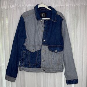 BDG Blue Color Block Jacket